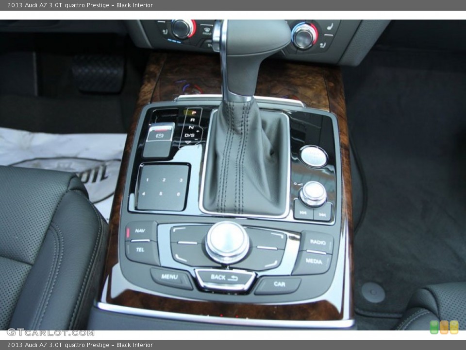 Black Interior Controls for the 2013 Audi A7 3.0T quattro Prestige #69632053