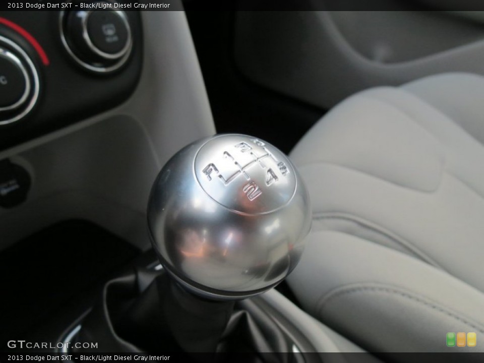 Black/Light Diesel Gray Interior Transmission for the 2013 Dodge Dart SXT #69632077