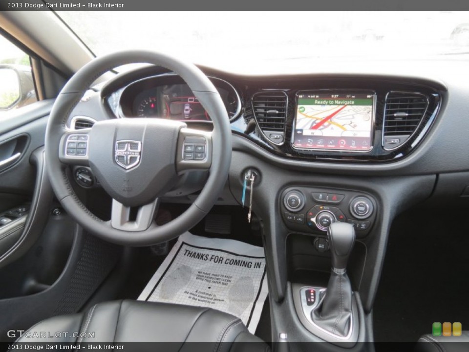 Black Interior Dashboard for the 2013 Dodge Dart Limited #69632188