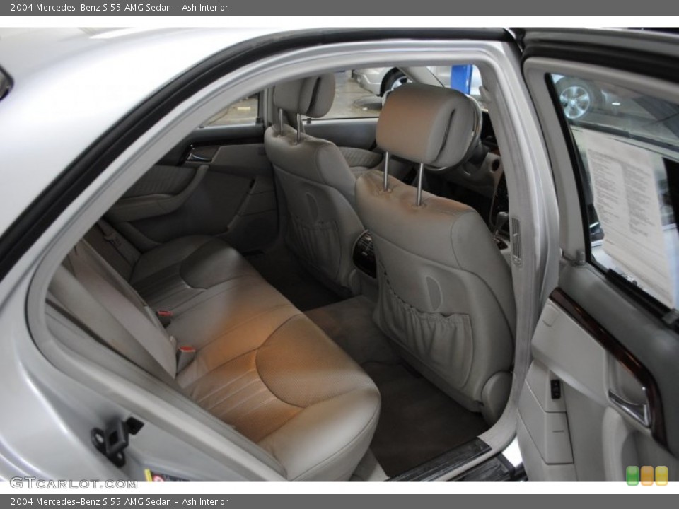 Ash Interior Rear Seat for the 2004 Mercedes-Benz S 55 AMG Sedan #69633186