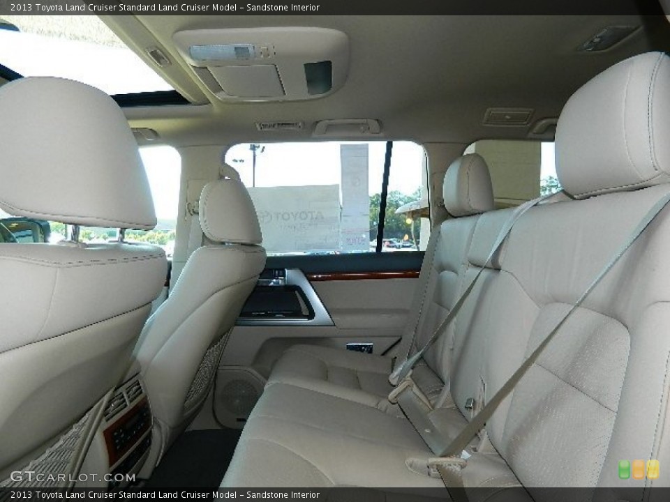 Sandstone Interior Rear Seat for the 2013 Toyota Land Cruiser  #69639304
