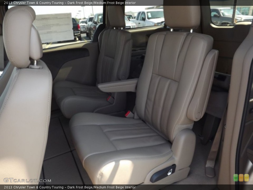 Dark Frost Beige/Medium Frost Beige Interior Rear Seat for the 2013 Chrysler Town & Country Touring #69640051