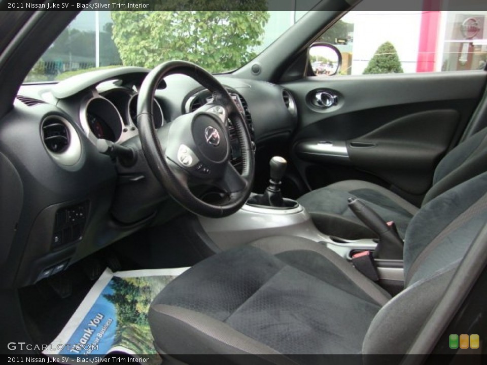 Black/Silver Trim Interior Photo for the 2011 Nissan Juke SV #69643450