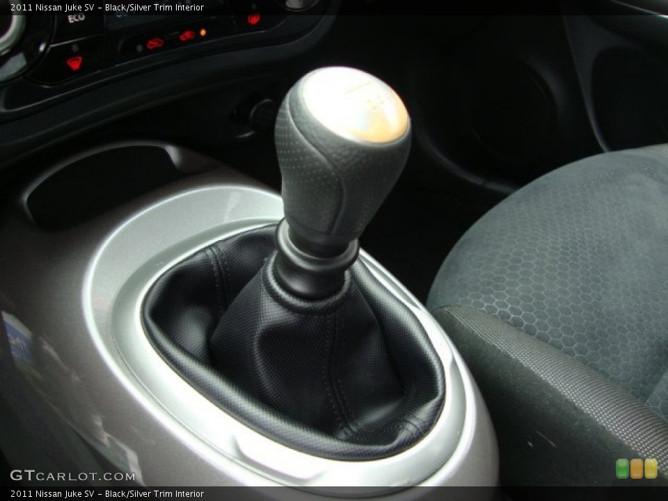 Black/Silver Trim Interior Transmission for the 2011 Nissan Juke SV #69643522