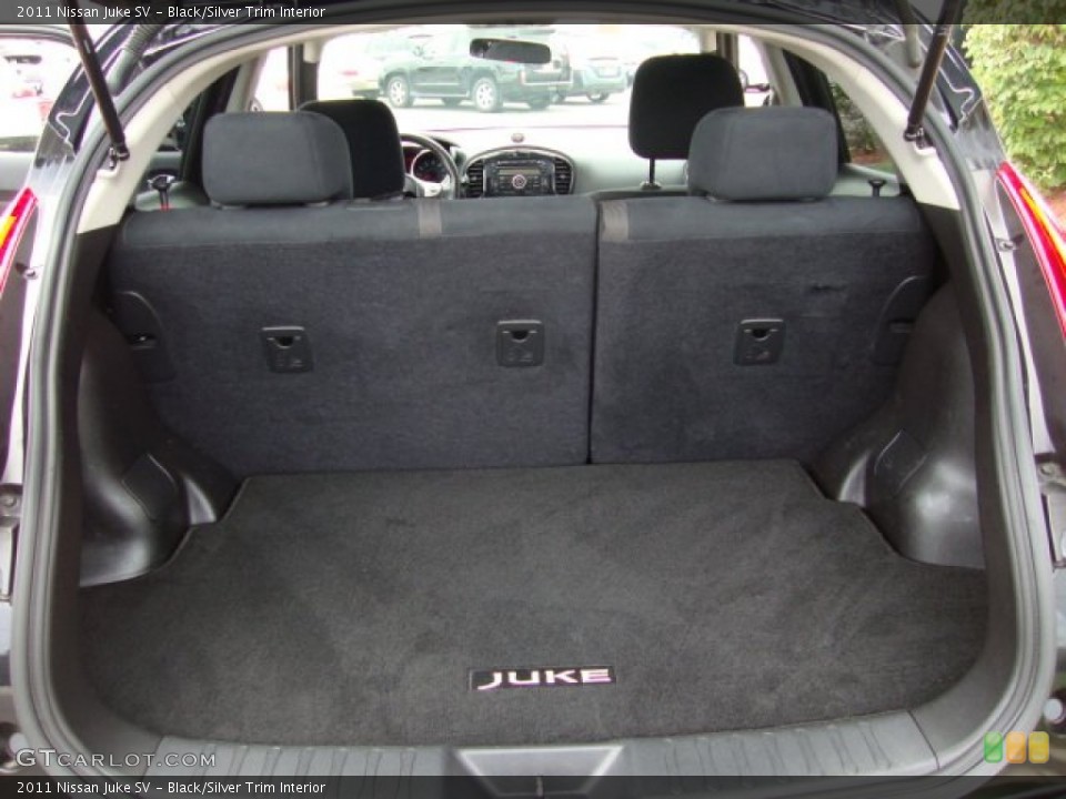 Black/Silver Trim Interior Trunk for the 2011 Nissan Juke SV #69643549