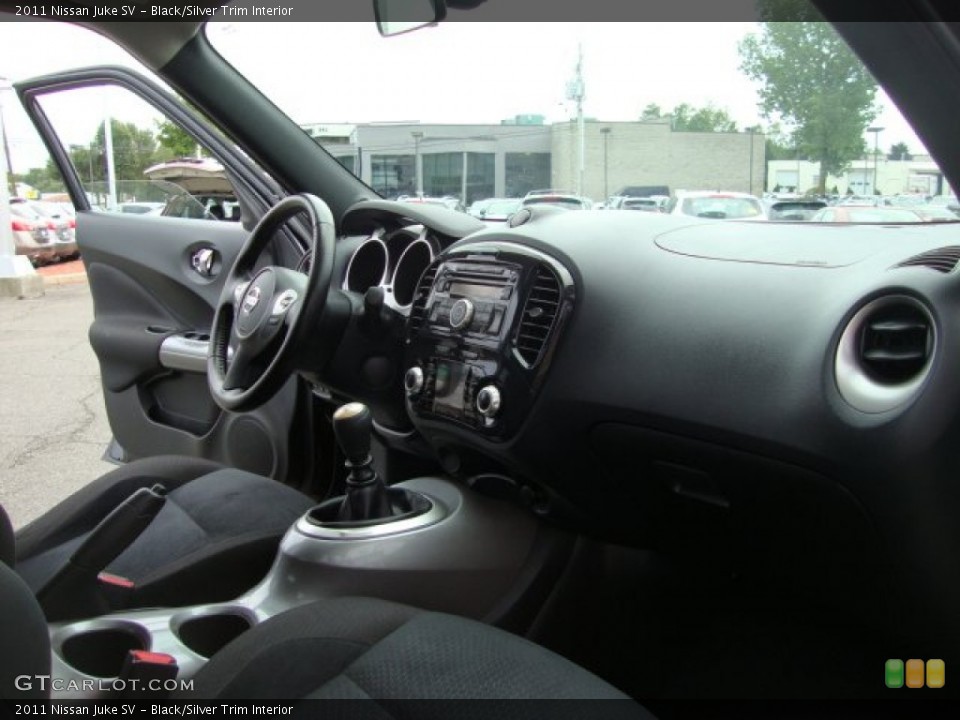 Black/Silver Trim Interior Dashboard for the 2011 Nissan Juke SV #69643576