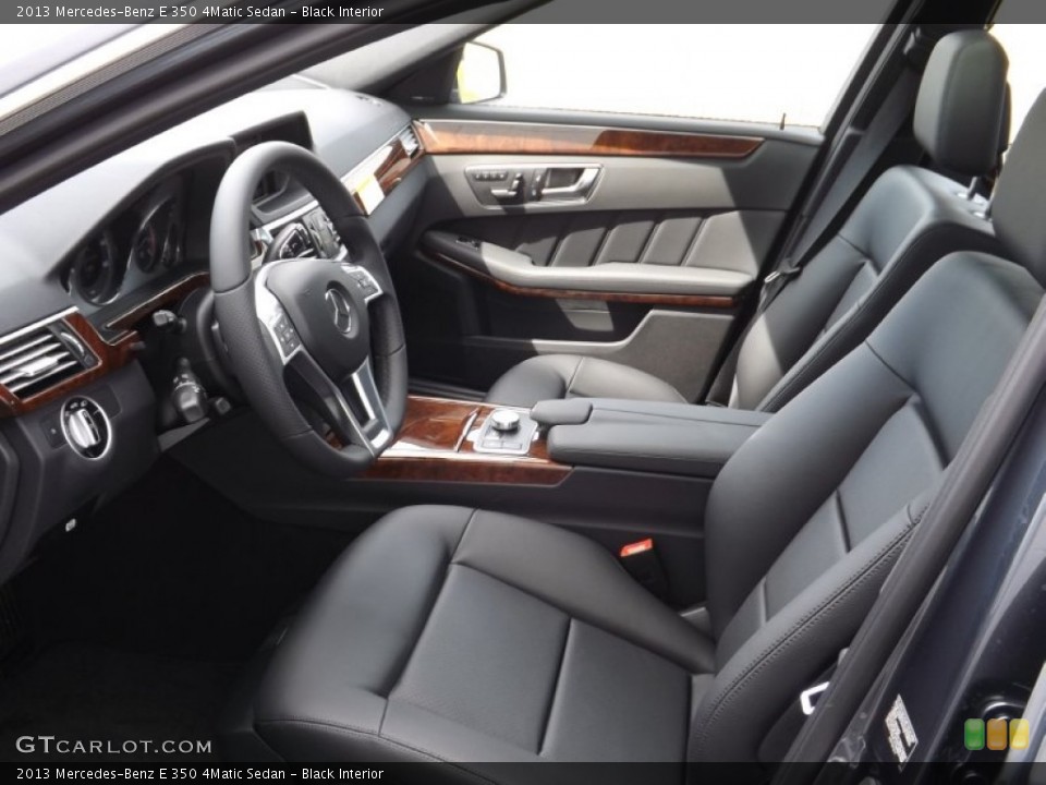 Black Interior Photo for the 2013 Mercedes-Benz E 350 4Matic Sedan #69644002