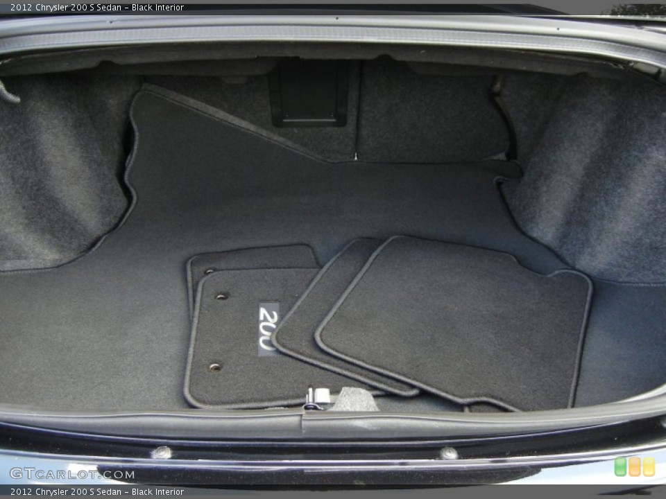 Black Interior Trunk for the 2012 Chrysler 200 S Sedan #69644788