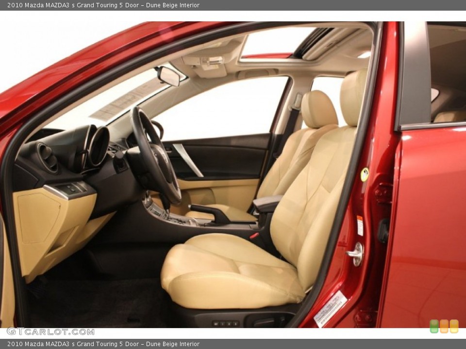 Dune Beige Interior Photo for the 2010 Mazda MAZDA3 s Grand Touring 5 Door #69645226