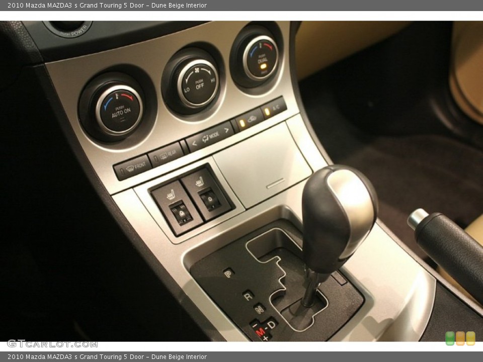 Dune Beige Interior Transmission for the 2010 Mazda MAZDA3 s Grand Touring 5 Door #69645280
