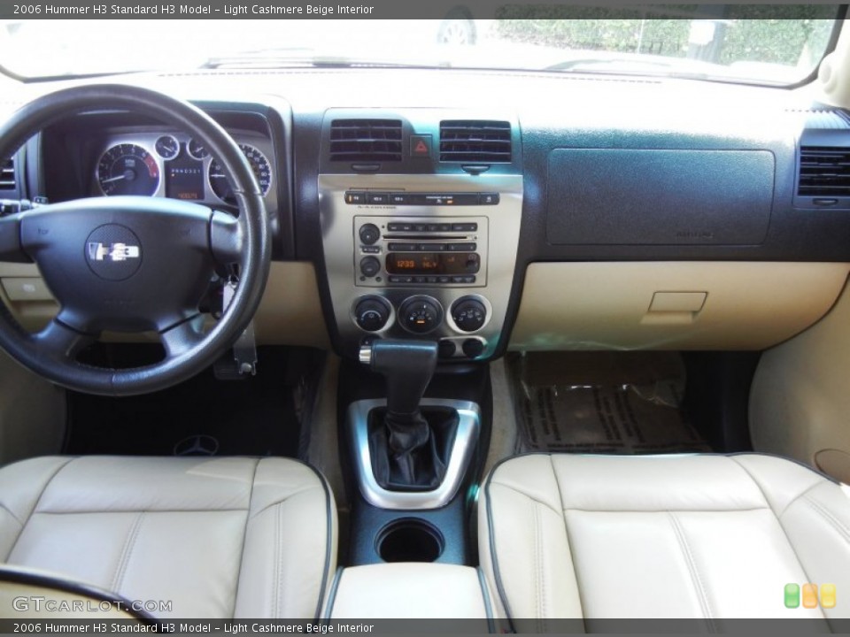 Light Cashmere Beige Interior Dashboard for the 2006 Hummer H3  #69645526