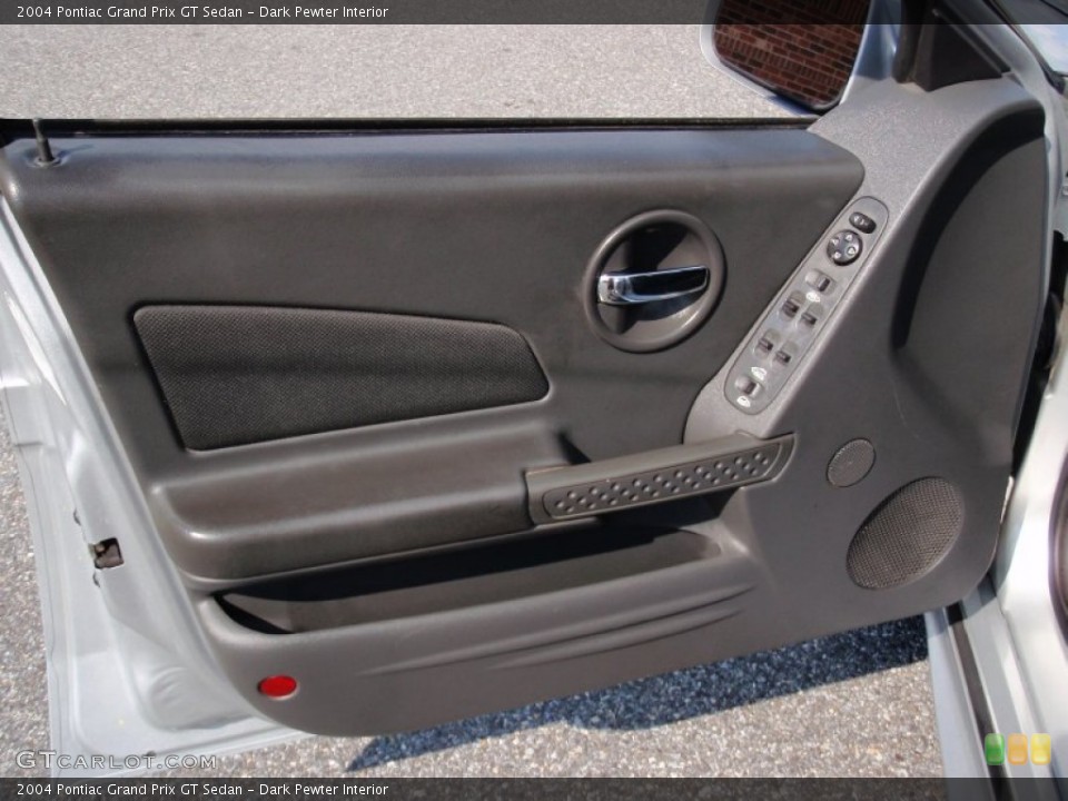 Dark Pewter Interior Door Panel for the 2004 Pontiac Grand Prix GT Sedan #69645581
