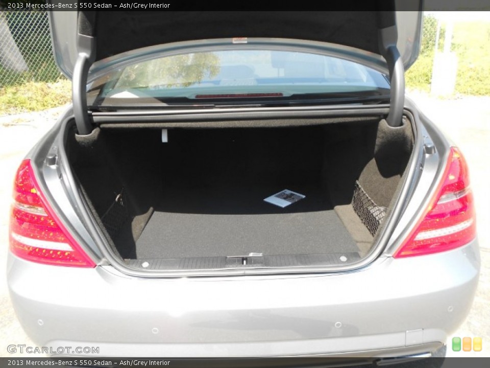 Ash/Grey Interior Trunk for the 2013 Mercedes-Benz S 550 Sedan #69648556