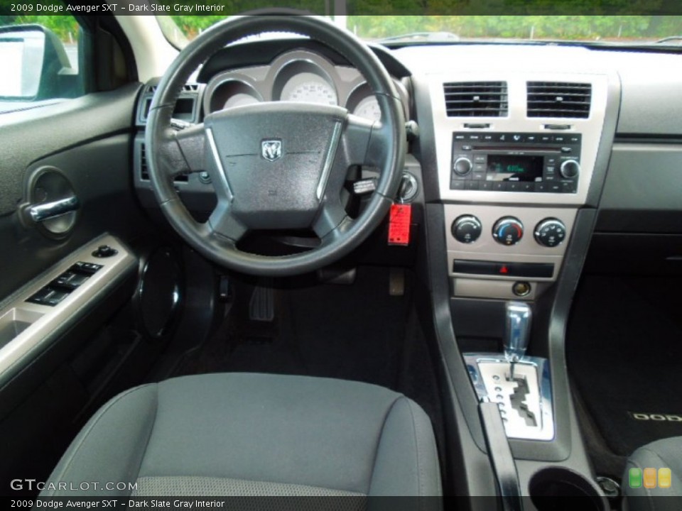 Dark Slate Gray Interior Dashboard for the 2009 Dodge Avenger SXT #69649978