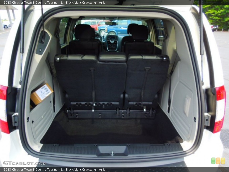 Black/Light Graystone Interior Trunk for the 2013 Chrysler Town & Country Touring - L #69650494