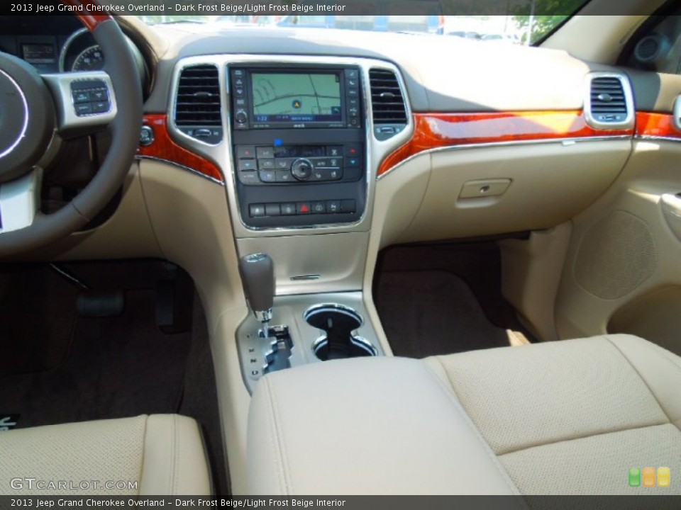 Dark Frost Beige/Light Frost Beige Interior Dashboard for the 2013 Jeep Grand Cherokee Overland #69651043