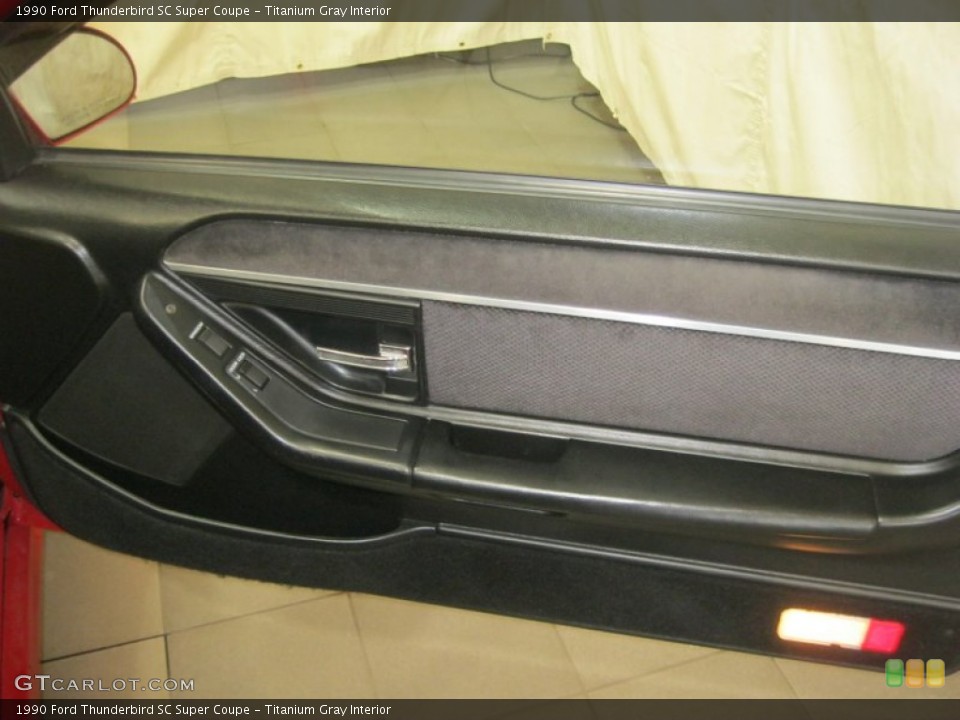 Titanium Gray Interior Door Panel for the 1990 Ford Thunderbird SC Super Coupe #69653542