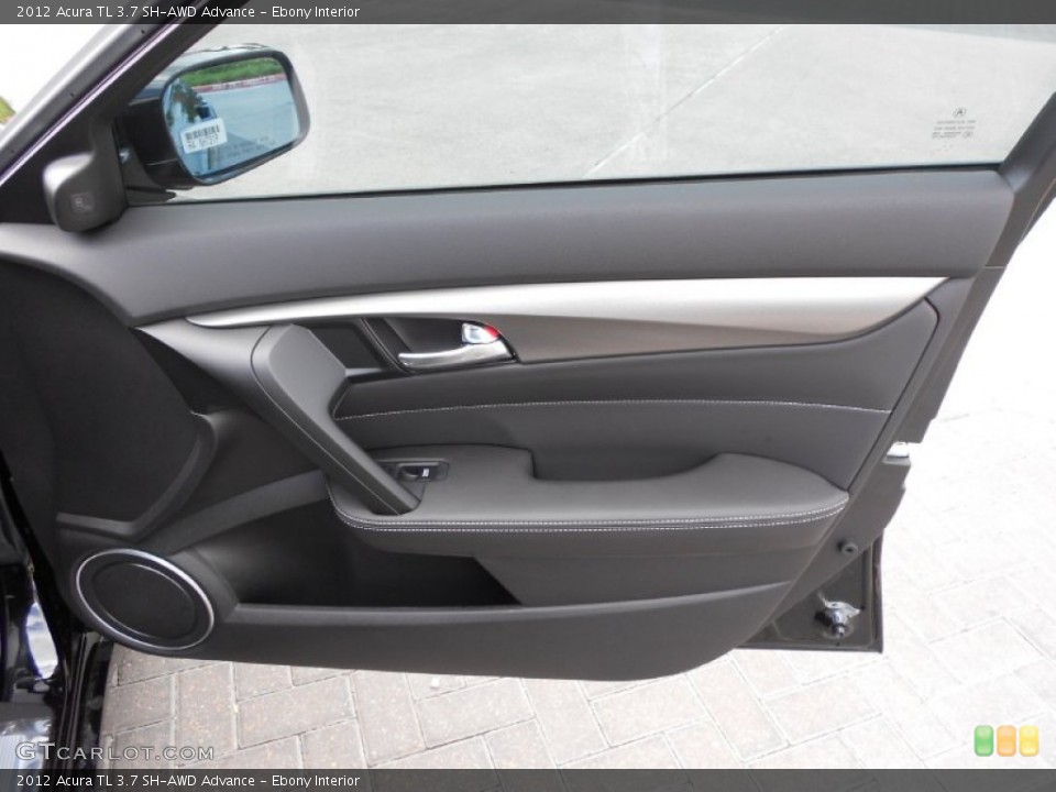 Ebony Interior Door Panel for the 2012 Acura TL 3.7 SH-AWD Advance #69653938