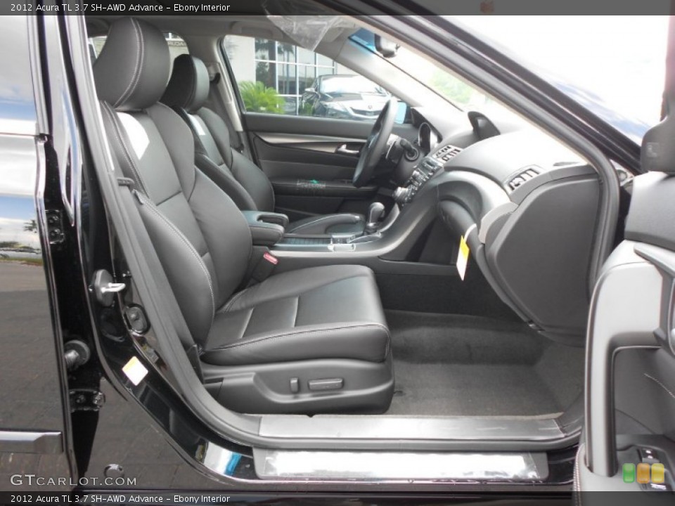 Ebony Interior Photo for the 2012 Acura TL 3.7 SH-AWD Advance #69653947