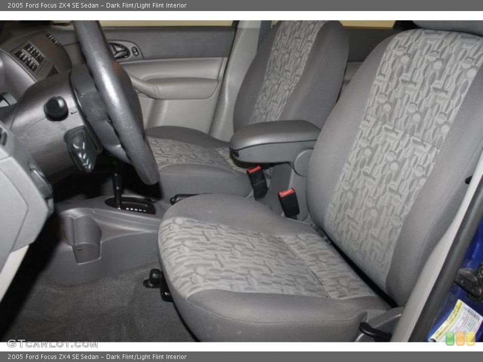 Dark Flint/Light Flint Interior Front Seat for the 2005 Ford Focus ZX4 SE Sedan #69654388