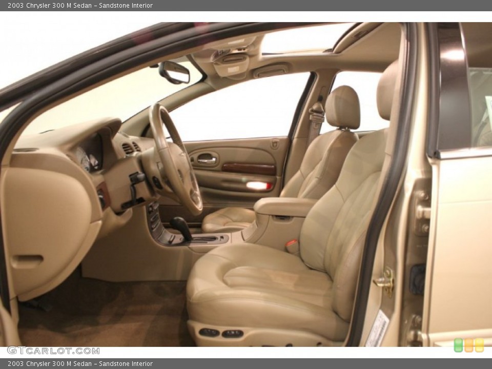 Sandstone Interior Photo for the 2003 Chrysler 300 M Sedan #69654562