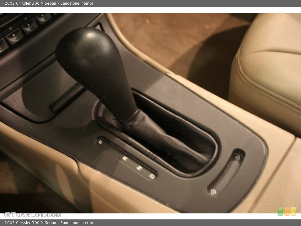 Sandstone Interior Transmission for the 2003 Chrysler 300 M Sedan #69654619