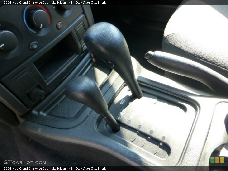Dark Slate Gray Interior Transmission for the 2004 Jeep Grand Cherokee Columbia Edition 4x4 #69655672