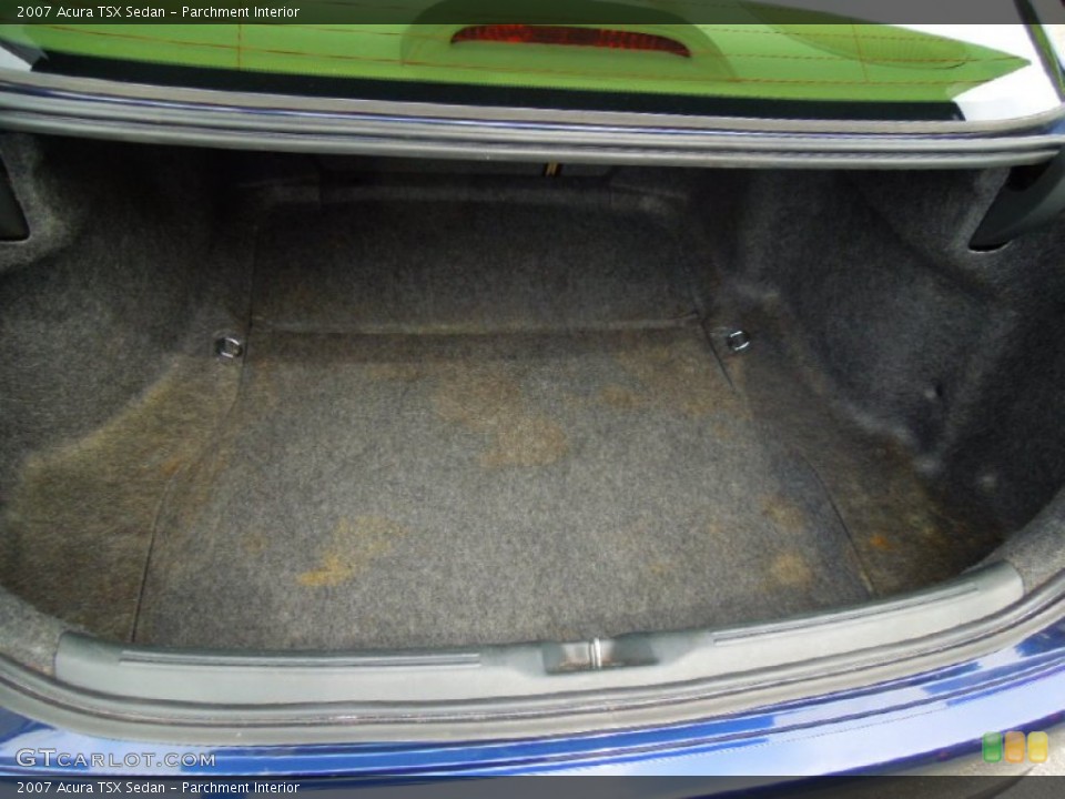 Parchment Interior Trunk for the 2007 Acura TSX Sedan #69656182