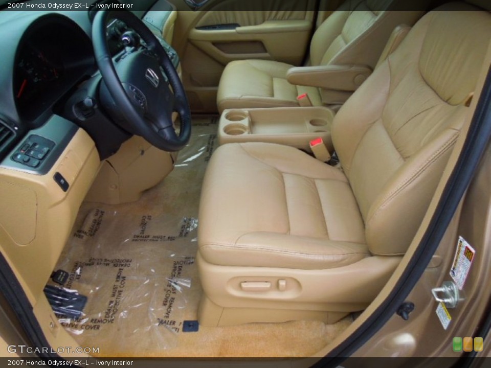 Ivory Interior Photo for the 2007 Honda Odyssey EX-L #69656557