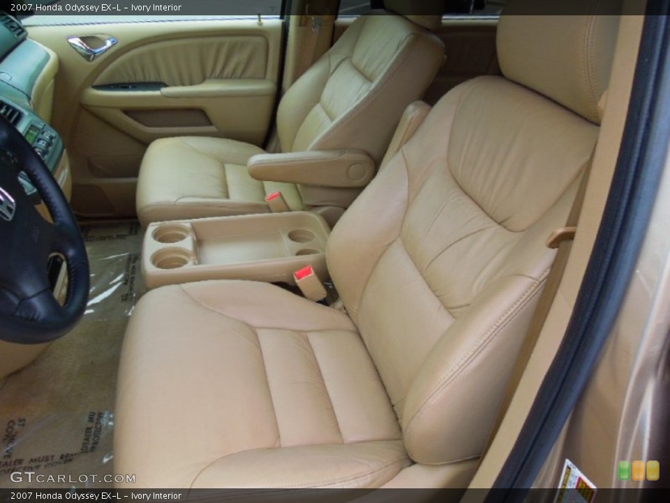 Ivory Interior Front Seat for the 2007 Honda Odyssey EX-L #69656560
