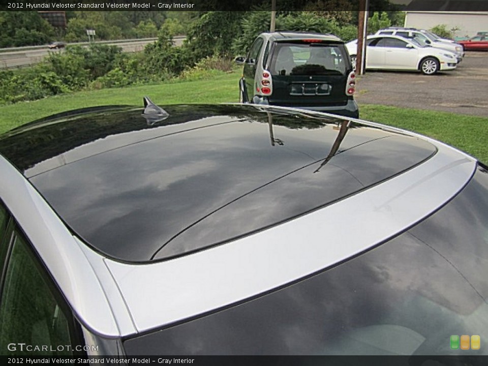 Gray Interior Sunroof for the 2012 Hyundai Veloster  #69658637