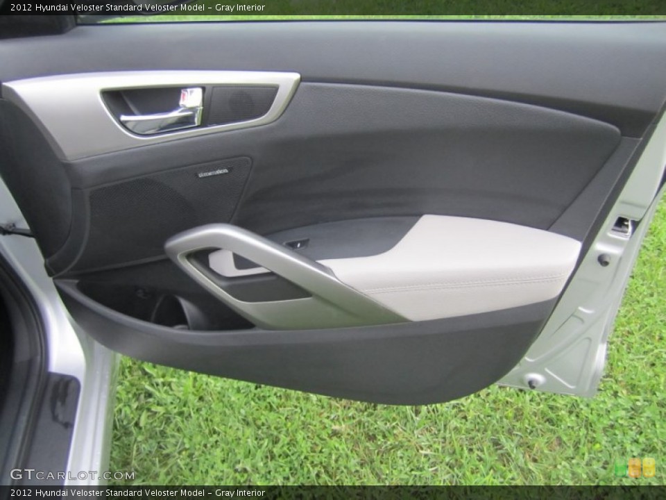 Gray Interior Door Panel for the 2012 Hyundai Veloster  #69658662