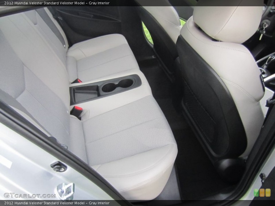 Gray Interior Rear Seat for the 2012 Hyundai Veloster  #69658671