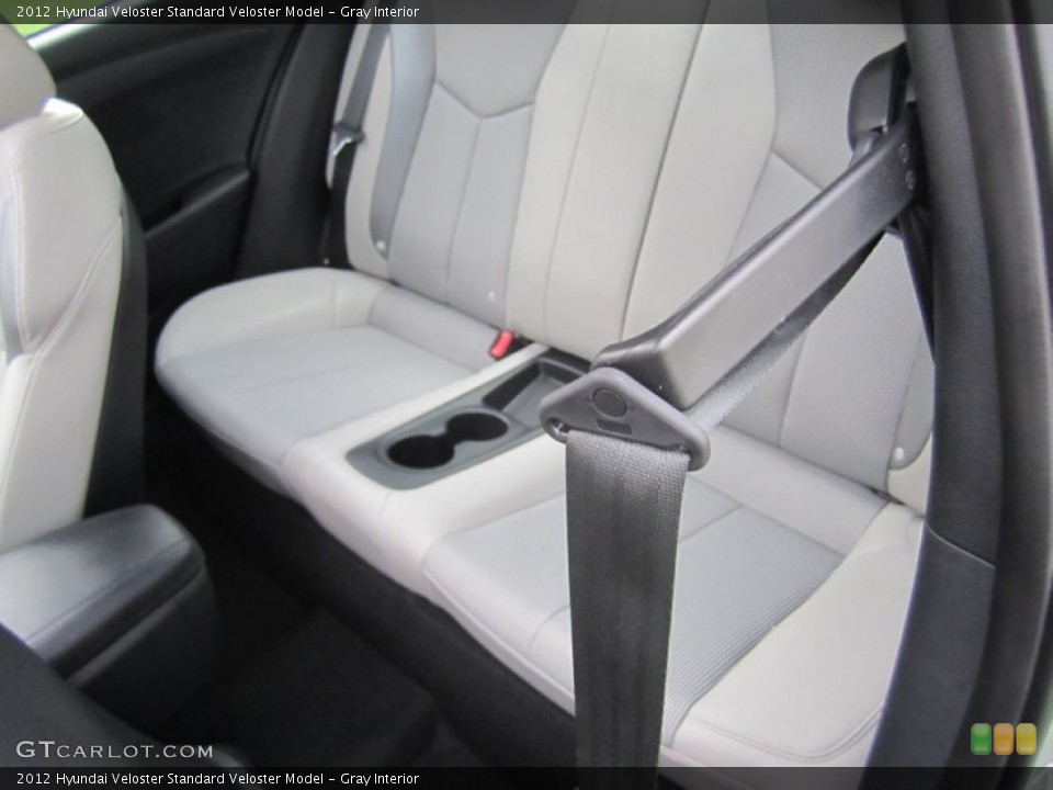 Gray Interior Rear Seat for the 2012 Hyundai Veloster  #69658761