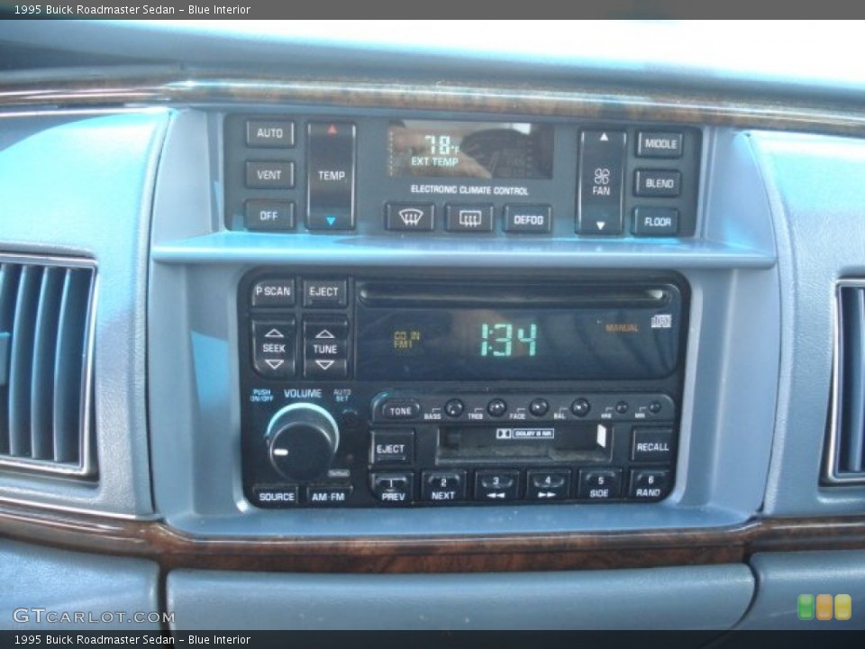 Blue Interior Controls for the 1995 Buick Roadmaster Sedan #69658817