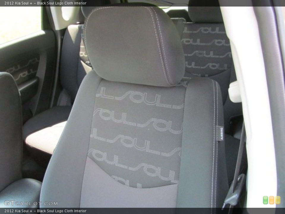 Black Soul Logo Cloth Interior Photo for the 2012 Kia Soul + #69660012