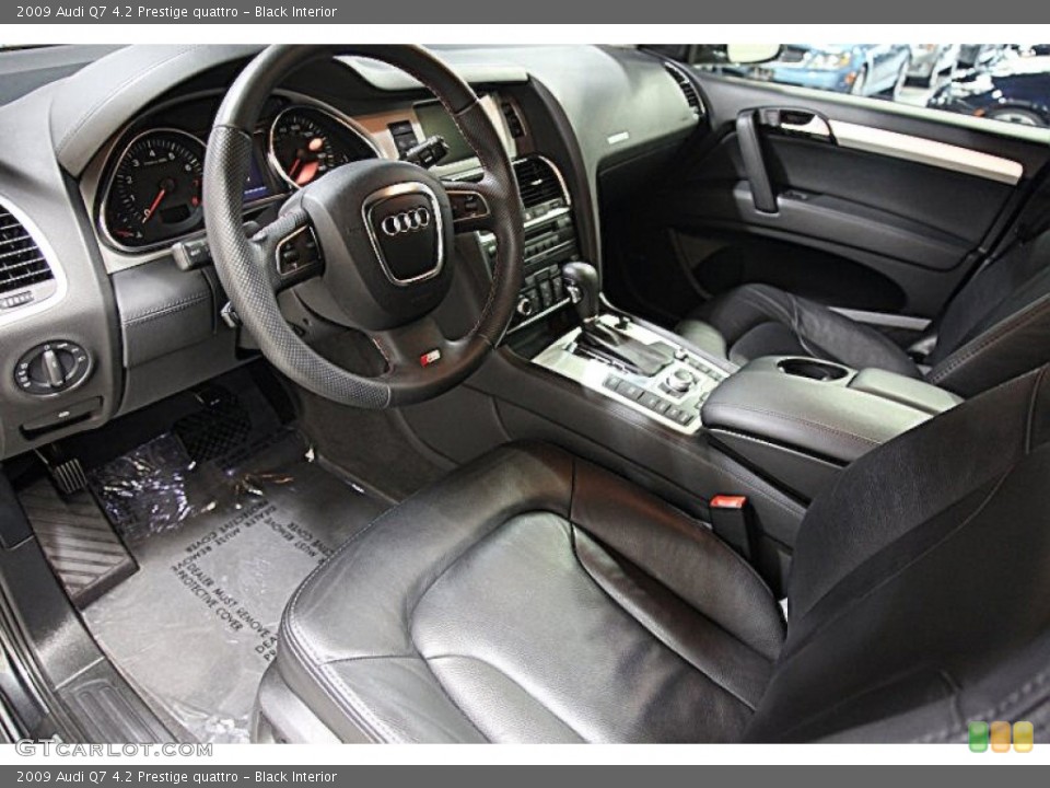 Black Interior Prime Interior for the 2009 Audi Q7 4.2 Prestige quattro #69665028