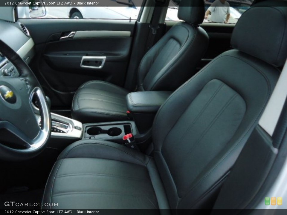 Black Interior Front Seat for the 2012 Chevrolet Captiva Sport LTZ AWD #69666477