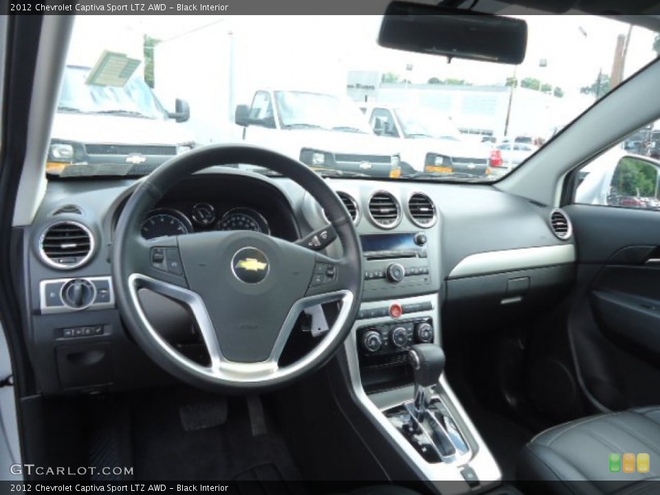 Black Interior Dashboard for the 2012 Chevrolet Captiva Sport LTZ AWD #69666490