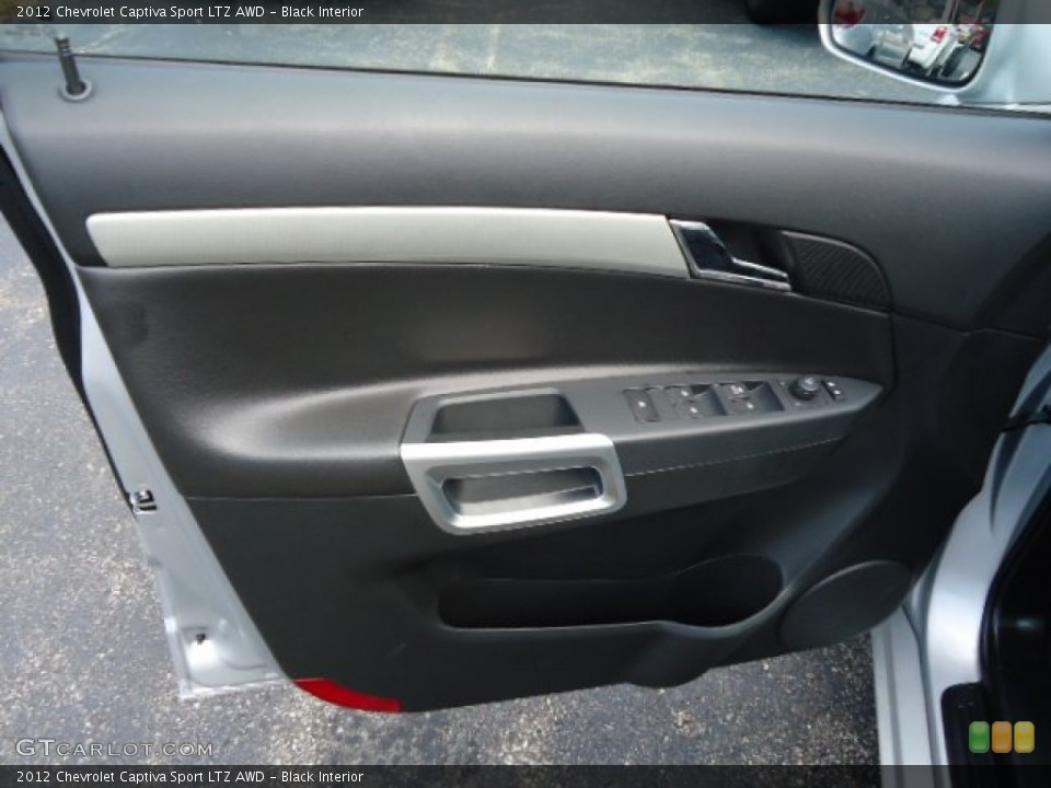 Black Interior Door Panel for the 2012 Chevrolet Captiva Sport LTZ AWD #69666579