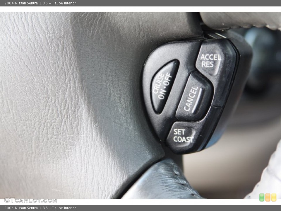 Taupe Interior Controls for the 2004 Nissan Sentra 1.8 S #69667020