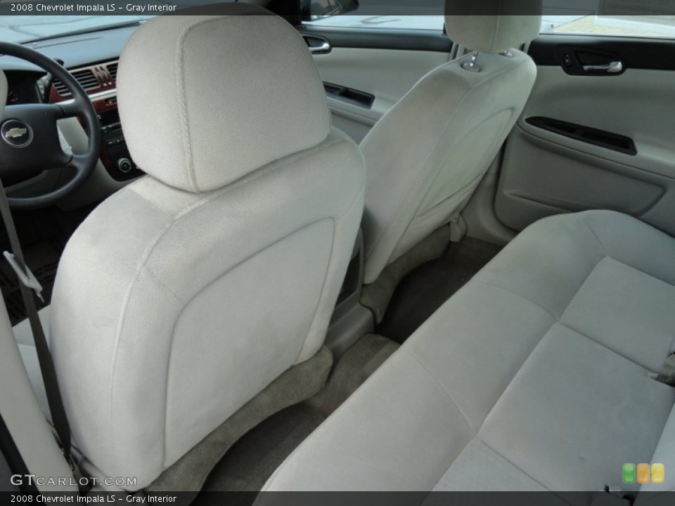 Gray Interior Photo for the 2008 Chevrolet Impala LS #69667689