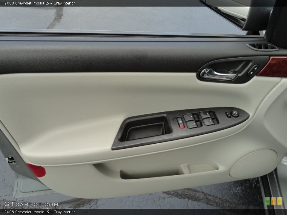 Gray Interior Door Panel for the 2008 Chevrolet Impala LS #69667713