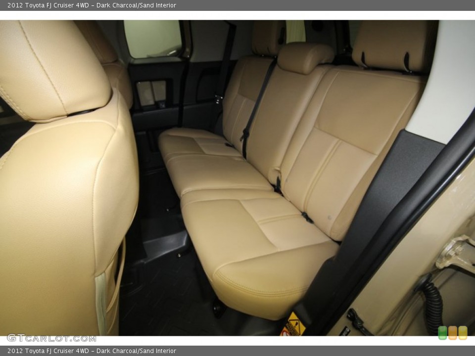 Dark Charcoal/Sand Interior Rear Seat for the 2012 Toyota FJ Cruiser 4WD #69667764