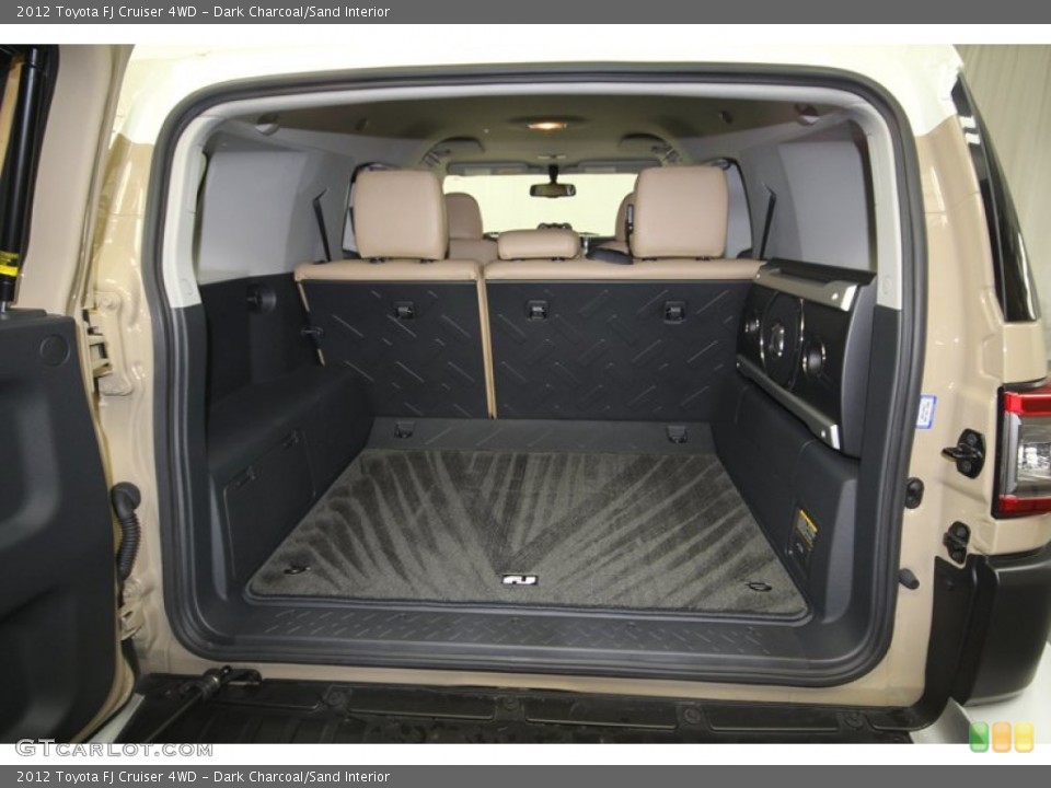 Dark Charcoal/Sand Interior Trunk for the 2012 Toyota FJ Cruiser 4WD #69667902