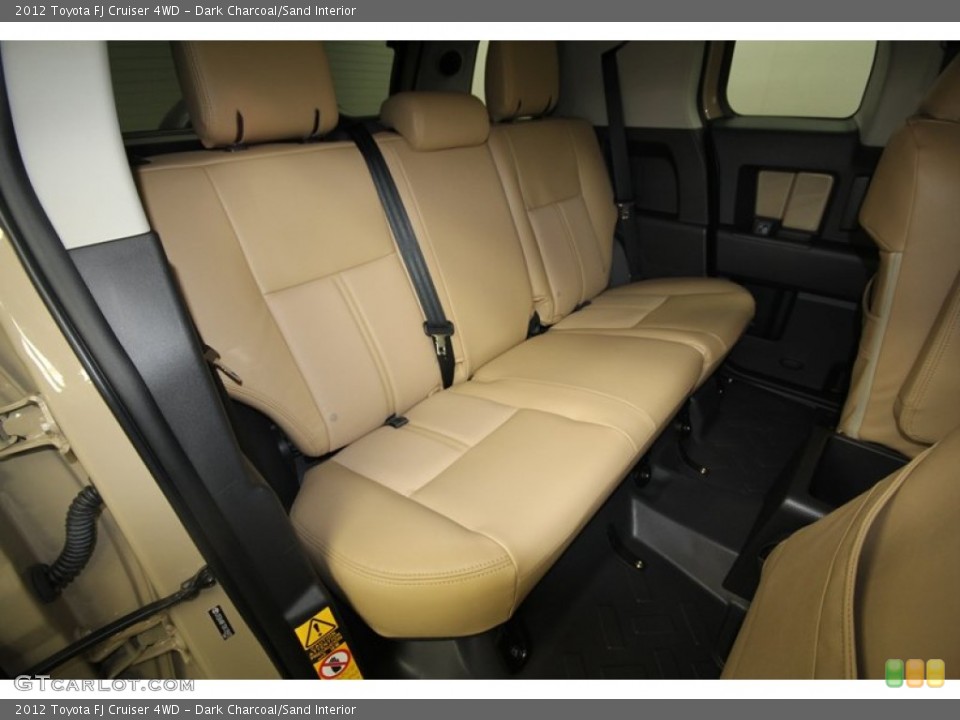 Dark Charcoal/Sand Interior Photo for the 2012 Toyota FJ Cruiser 4WD #69667917