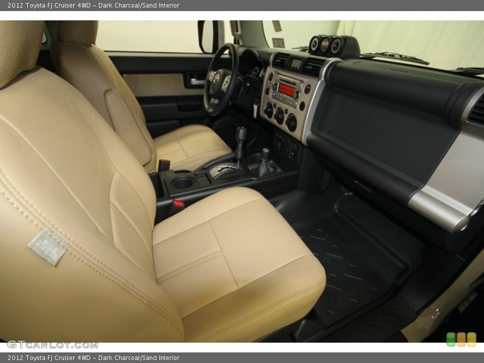 Dark Charcoal/Sand Interior Photo for the 2012 Toyota FJ Cruiser 4WD #69667941