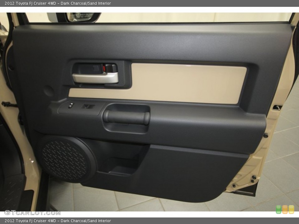 Dark Charcoal/Sand Interior Door Panel for the 2012 Toyota FJ Cruiser 4WD #69667950