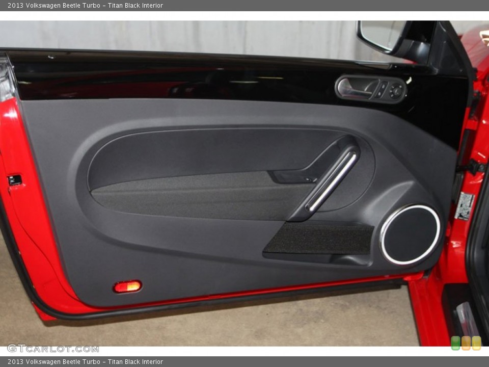 Titan Black Interior Door Panel for the 2013 Volkswagen Beetle Turbo #69668145