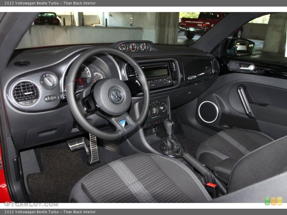 Titan Black Interior Photo for the 2013 Volkswagen Beetle Turbo #69668154